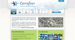 Desktop Screenshot of carrefourpopulaire.org